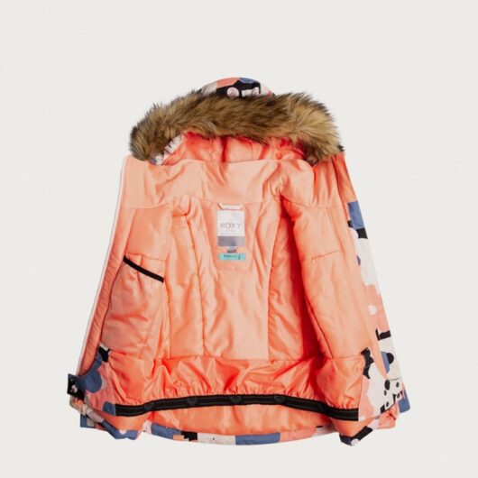 Roxy Pie Jacket - Pink Print - 16 Years