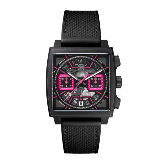 Monaco Chronograph Pink 39mm Mens Watch
