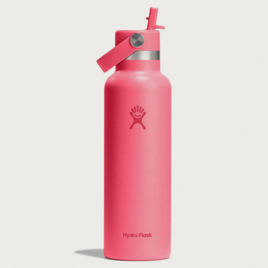 Hydro Flask 21oz Standard Mouth with Flex Straw Cap - Popstar Pink