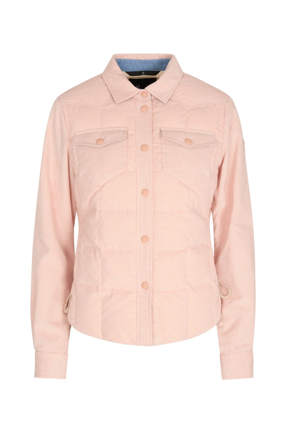 MONCLER GRENOBLE WOMENS NANGY SHIRT JACKET Size: 3, colour: PINK
