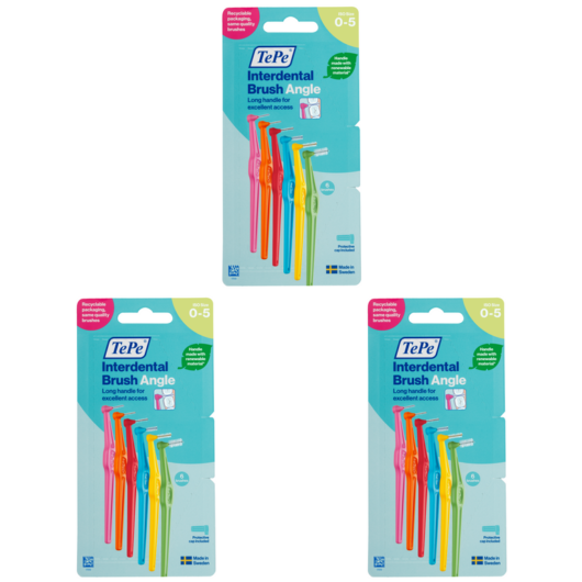 TePe Interdental Brushes Angle Mixed 6 Brushes